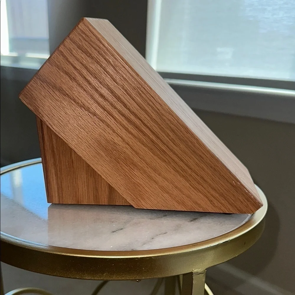 Cutco Wooden 5-Slot Knife Block